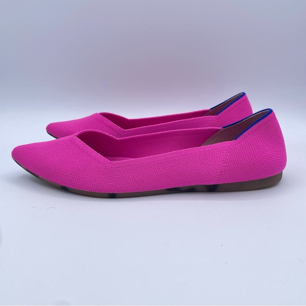 Rothy’s The Point II Flats 10 Pink - Picture 9 of 16